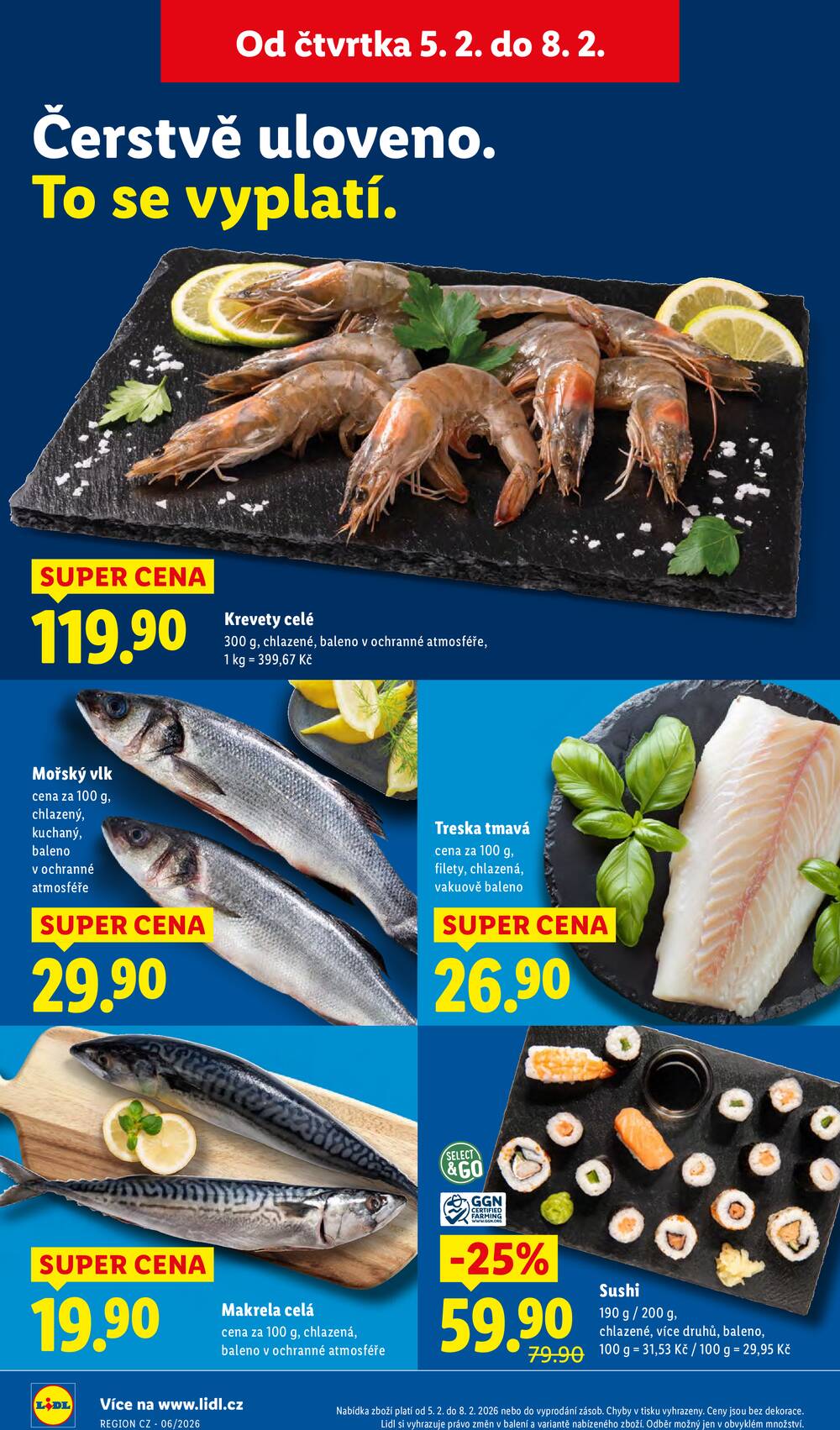 Lidl Čtvrtek od 5.2. do 8.2.2026