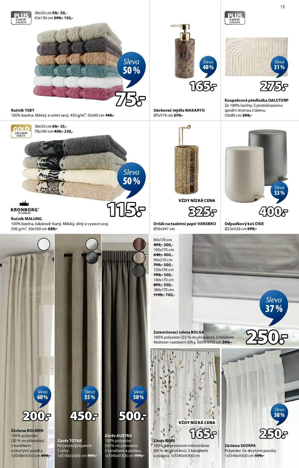 Leták Jysk - Jysk od 4.2. do 10.3.2026 - strana 13 Leták Jysk - Jysk od 4.2. do 10.3.2026 - strana 13