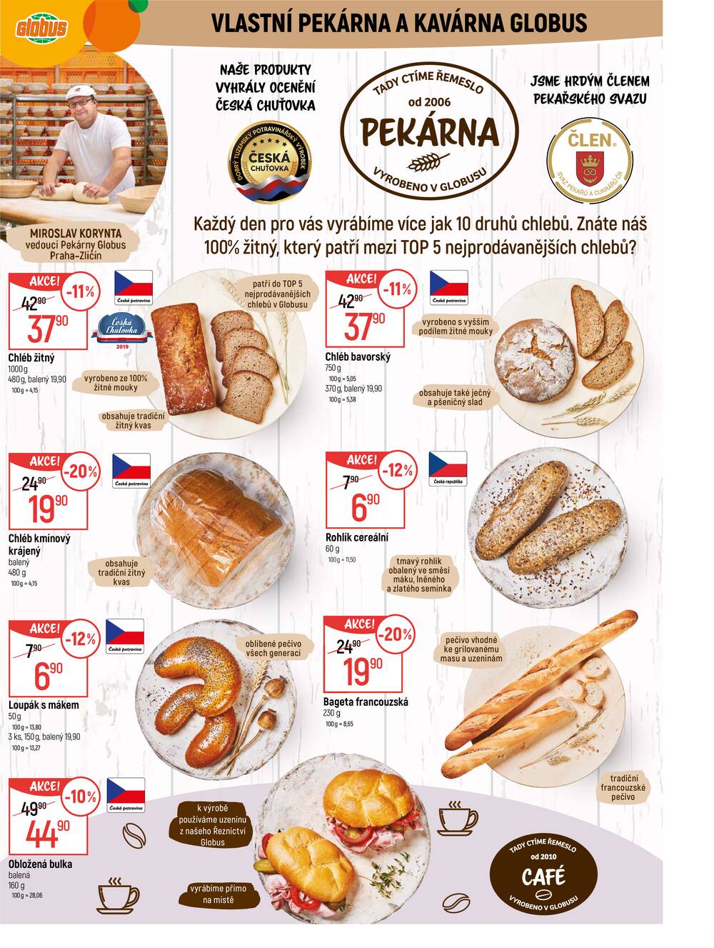 Akční leták Globus 4.2. - 10.2.2026 - Globus Praha - Zličín