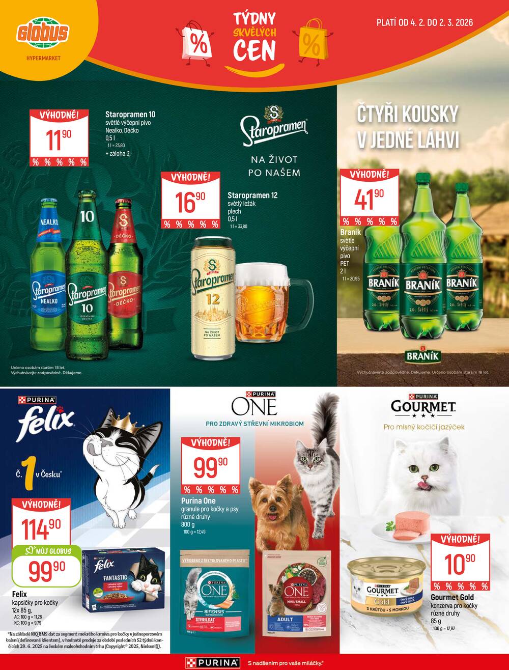 Akční leták Globus 4.2. - 2.3.2026 - Globus Havířov
