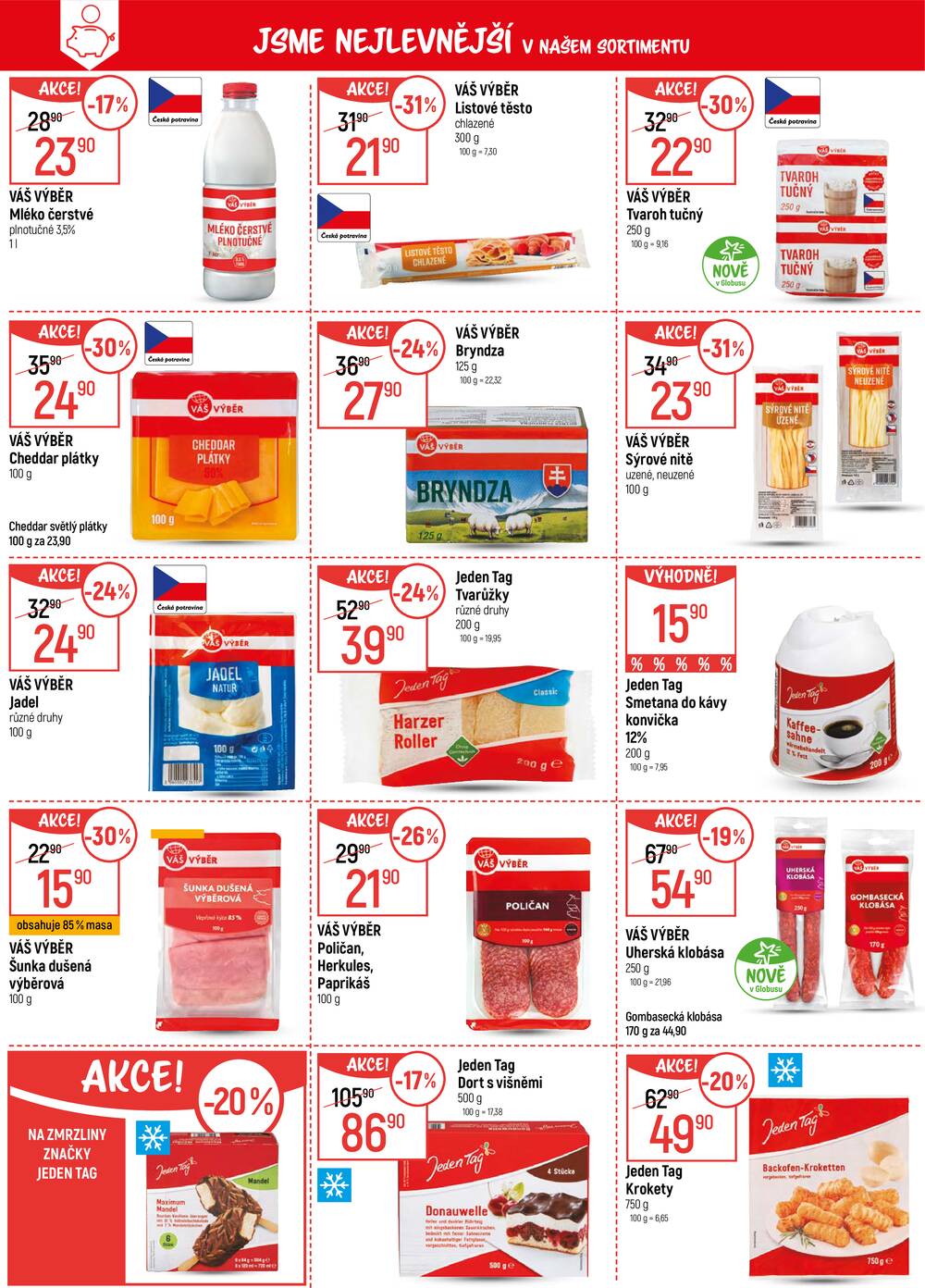 Leták Globus - Akční leták Globus 4.2. - 10.2.2026 - Globus Chomutov - strana 3