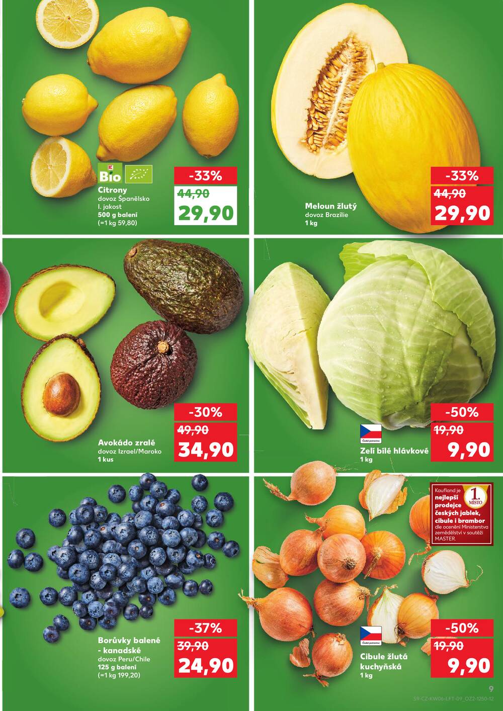 Leták Kaufland - Kaufland 4.2. - 10.2. - Kaufland - Rakovník (ul. Luženská) - strana 9