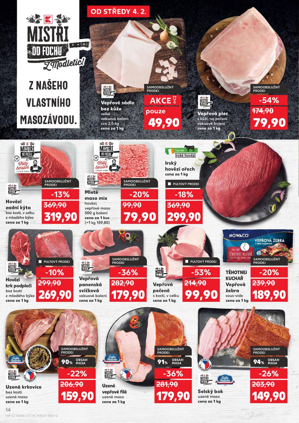 Kaufland 4.2. - 10.2. - Kaufland - Znojmo (Jarošova)