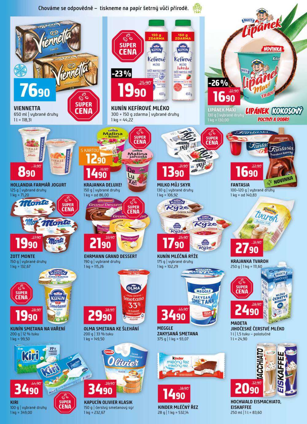 Terno České Budějovice, Hradec Králové, Olomouc, Bechyně, Třeboň, Trhové sviny, Bechyně, Týn nad Vltavou, Borovany od 11.2. do 17.2.2026