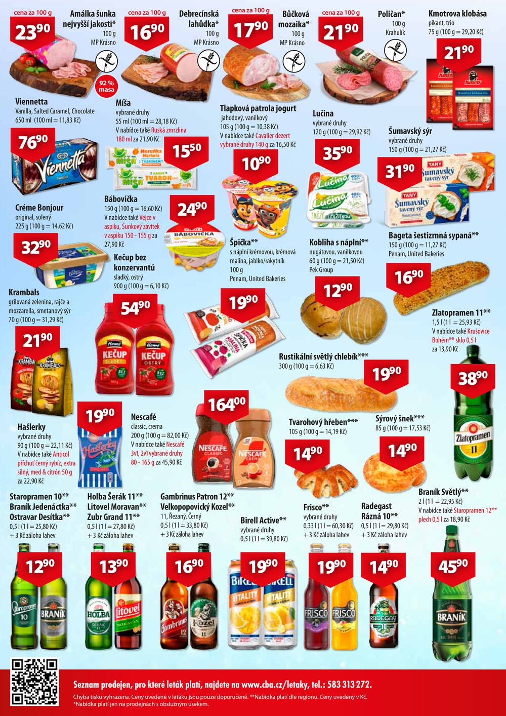 Leták CBA - CBA Market od 18.2. do 1.3.2026 - strana 2 Leták CBA - CBA Market od 18.2. do 1.3.2026 - strana 2