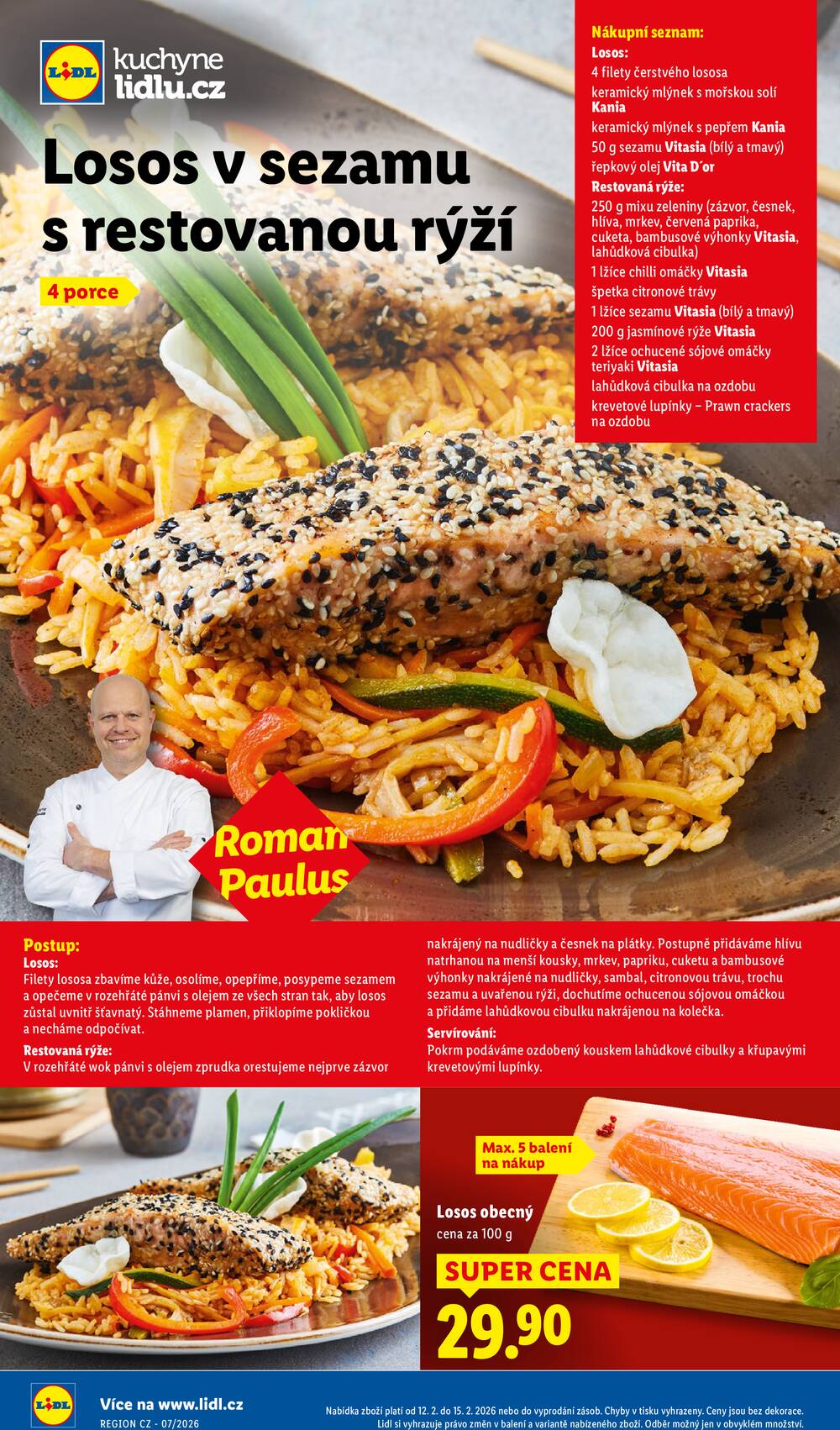 Lidl Čtvrtek od 12.2. do 15.2.2026