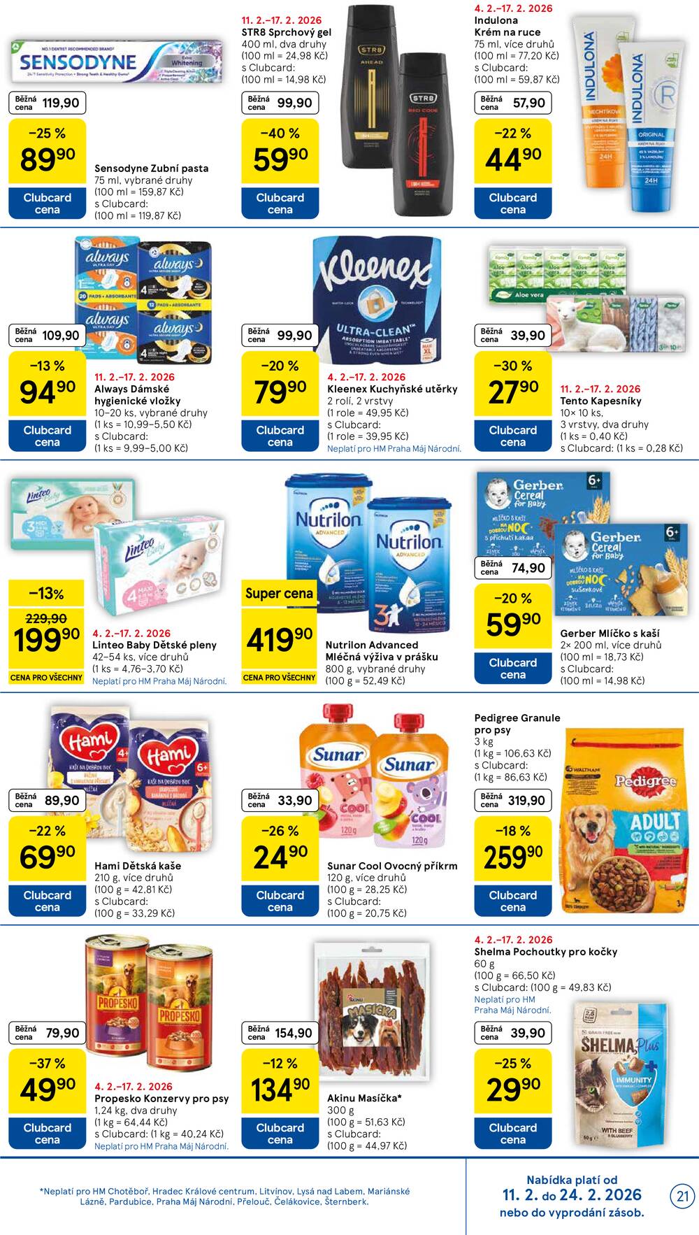 Tesco malé hypermarkety od 11.2. do 17.2.2026