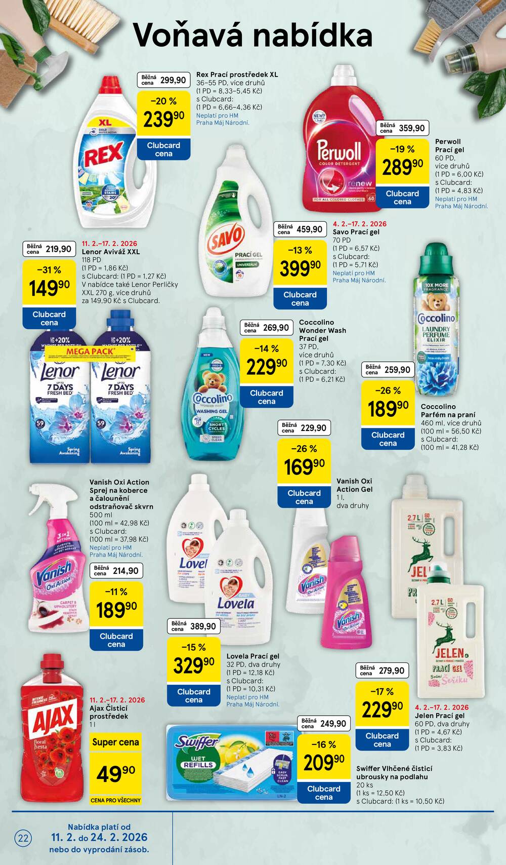 Tesco malé hypermarkety od 11.2. do 17.2.2026