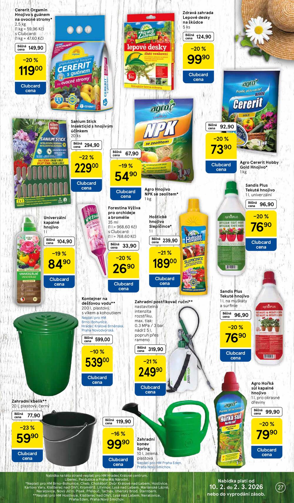 Tesco malé hypermarkety od 11.2. do 17.2.2026