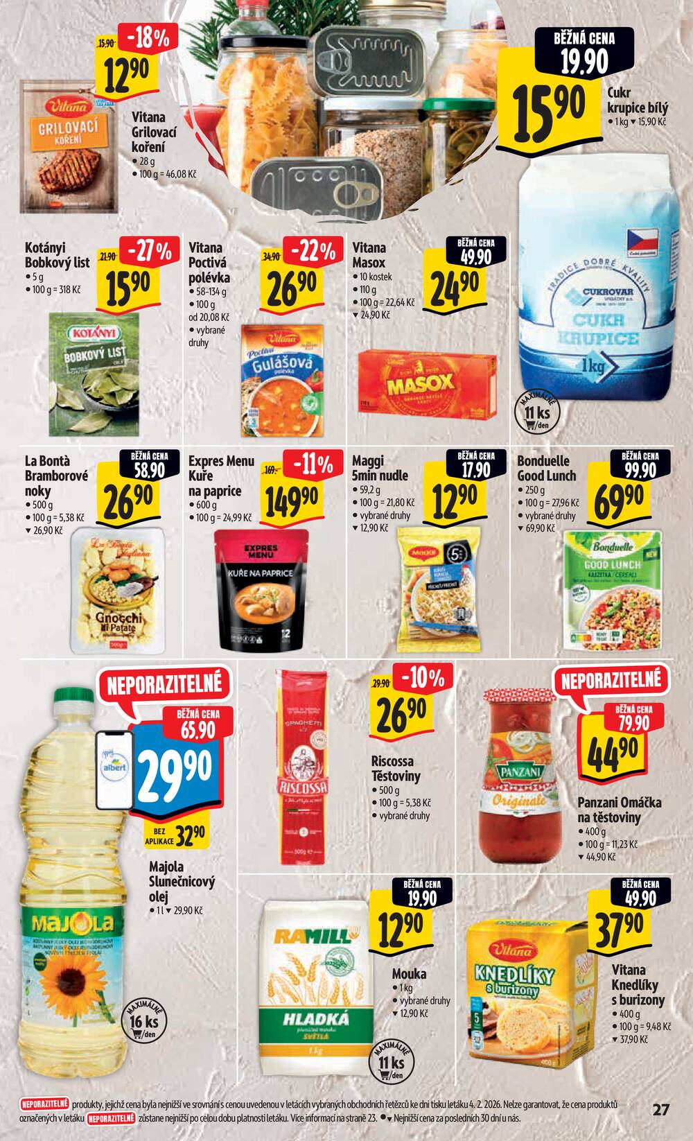 Albert  Hypermarket od 11.2. do 17.2.2026