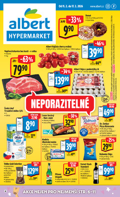 Leták Albert  Hypermarket od 11.2. do 17.2.2026