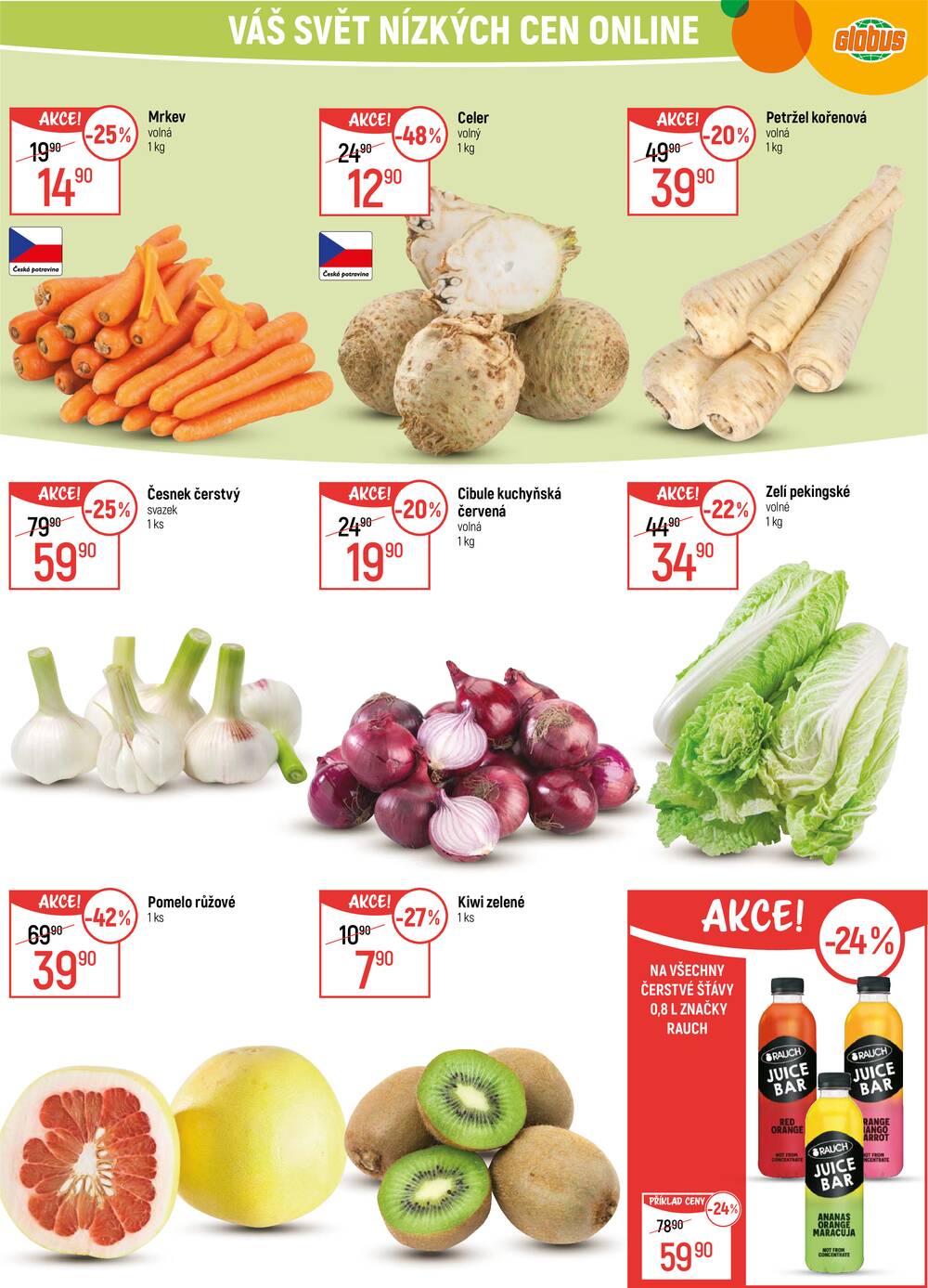 Leták Globus - Akční leták Globus 11.2. - 17.2.2026 - Globus České Budějovice - strana 1