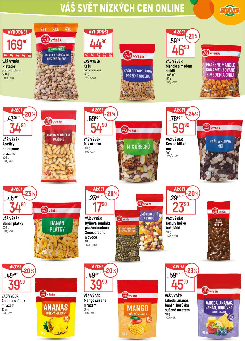 Leták Globus - Akční leták Globus 11.2. - 17.2.2026 - Globus Jenišov u Karlových Varů - strana 2