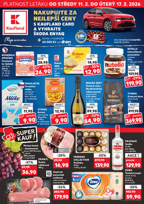 Leták Kaufland 11.2. - 17.2. - Kaufland - Bohumín