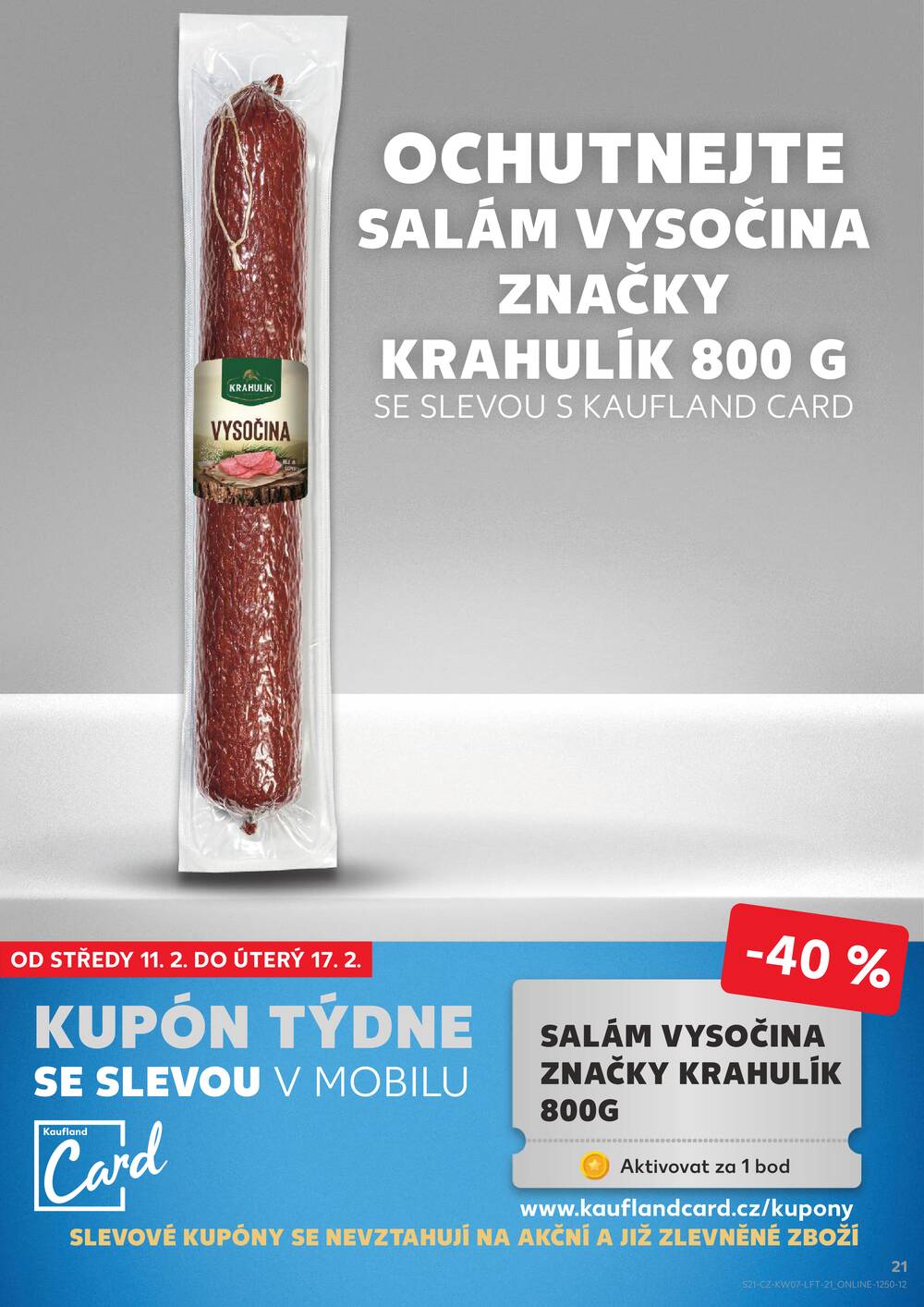Kaufland 11.2. - 17.2. - Kaufland - Kadaň