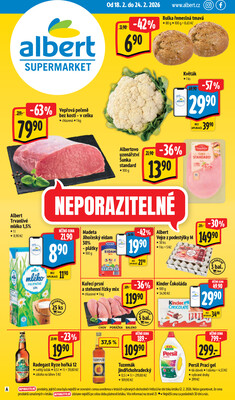 Leták Albert Supermarket od 18.2. do 24.2.2026