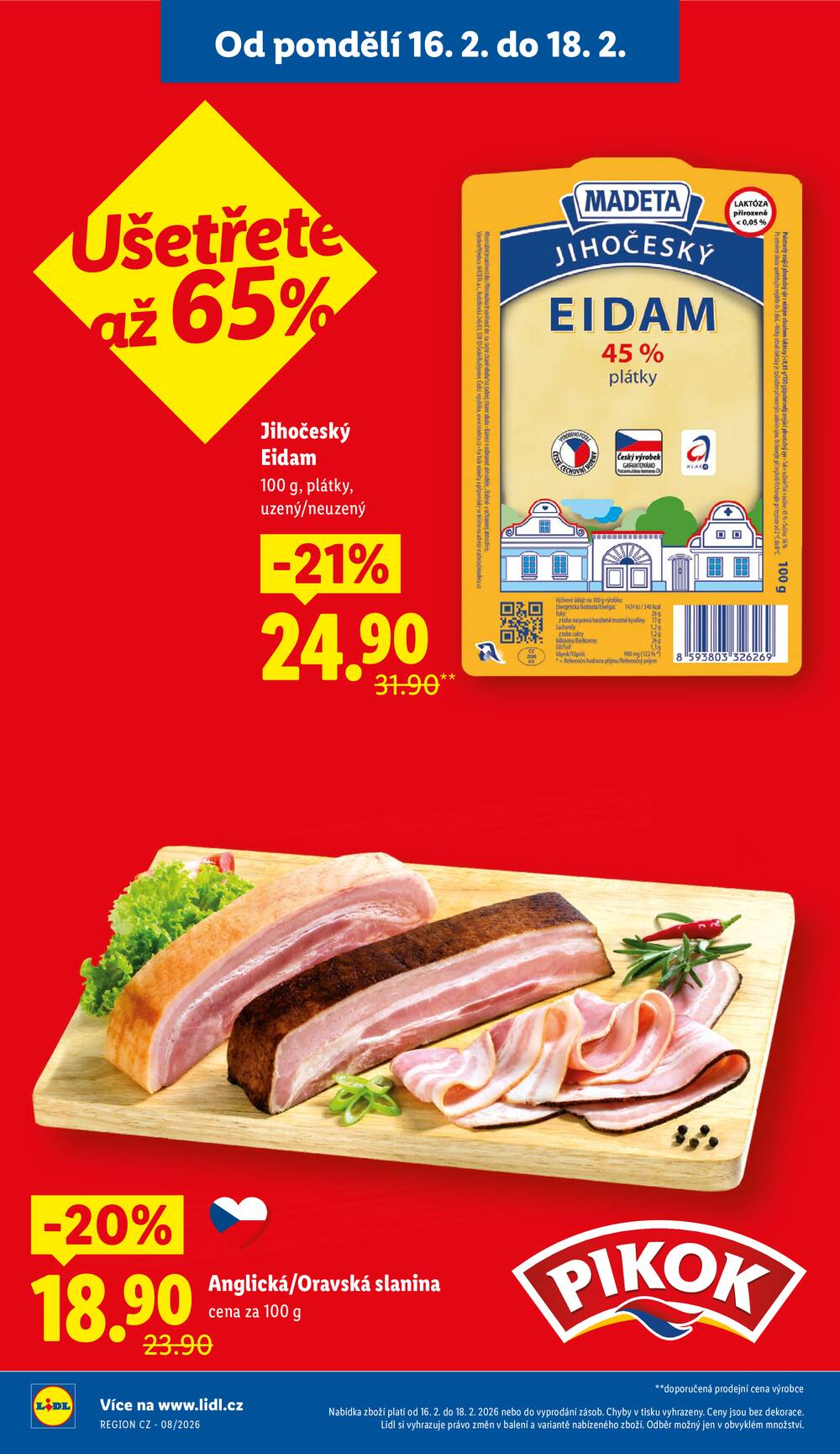 Lidl od 16.2. do 18.2.2026