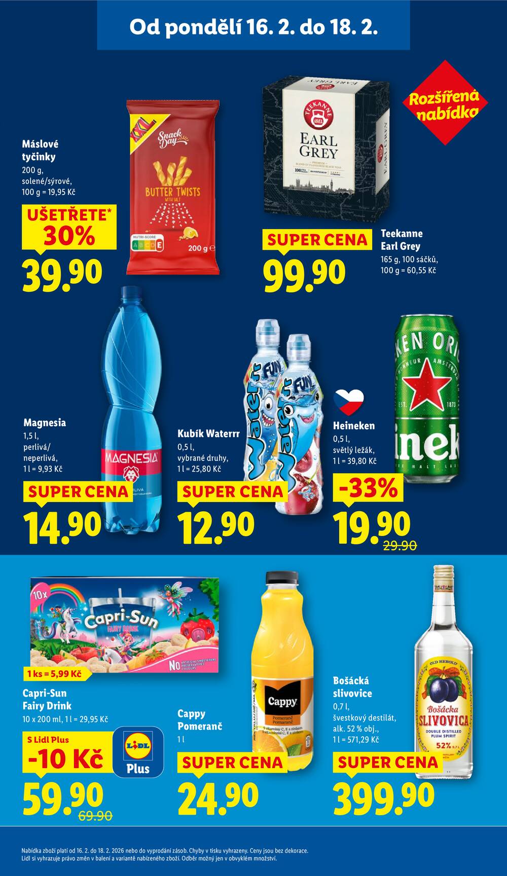 Lidl od 16.2. do 18.2.2026