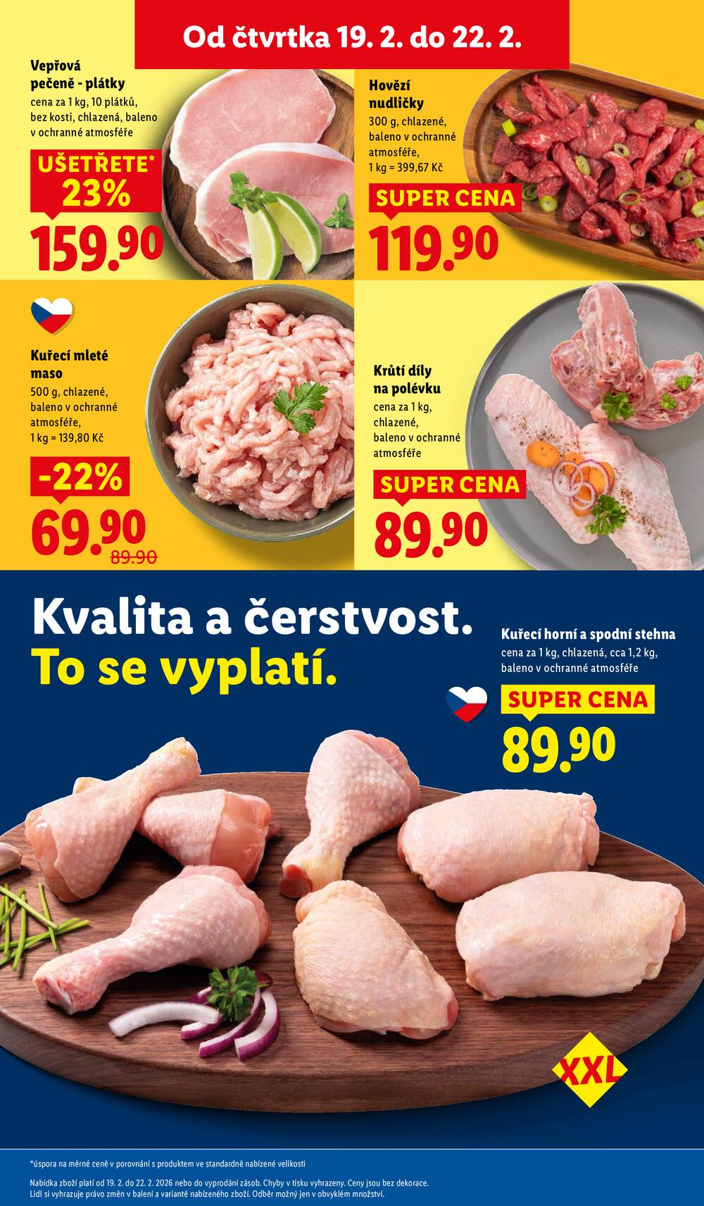 Lidl Čtvrtek od 19.2. do 22.2.2026