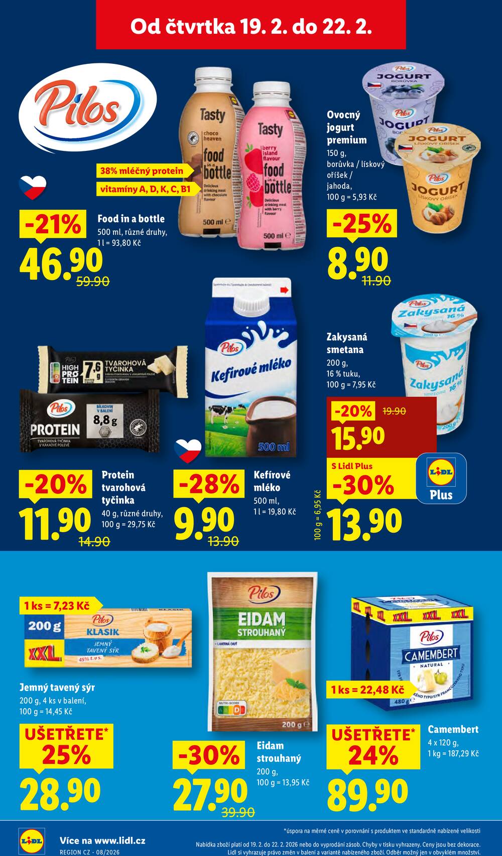 Lidl Čtvrtek od 19.2. do 22.2.2026