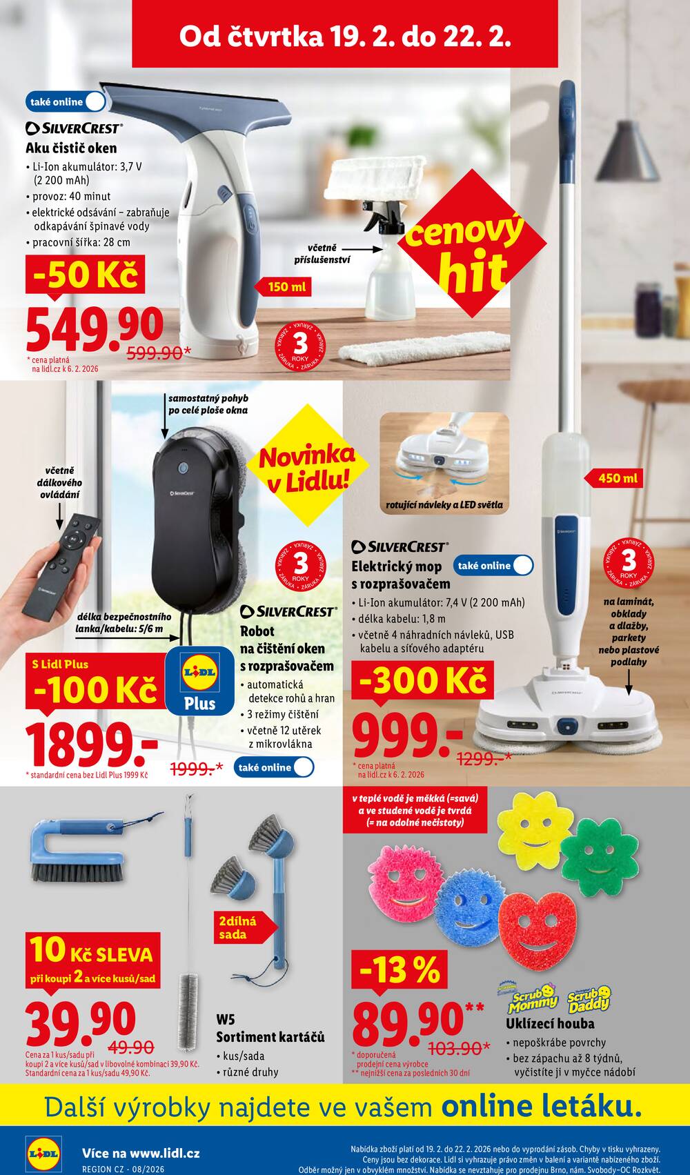 Lidl Čtvrtek od 19.2. do 22.2.2026