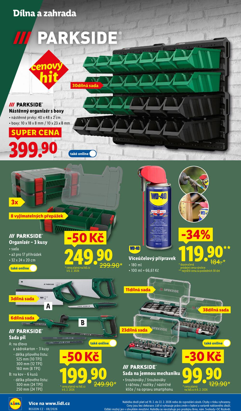 Lidl Čtvrtek od 19.2. do 22.2.2026