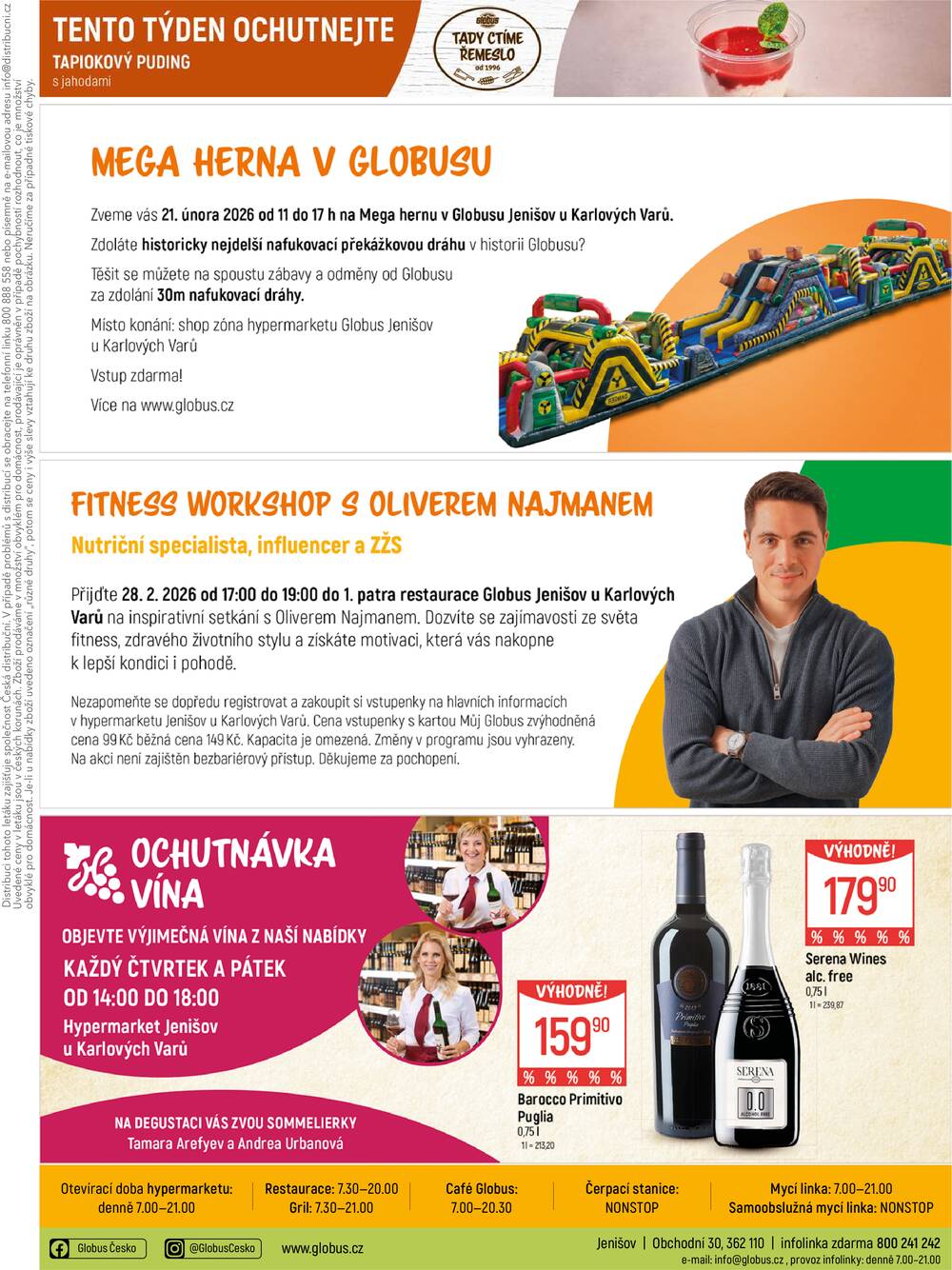 Leták Globus - Akční leták Globus 18.2. - 24.2.2026 - Globus Jenišov u Karlových Varů - strana 38 Leták Globus - Akční leták Globus 18.2. - 24.2.2026 - Globus Jenišov u Karlových Varů - strana 38
