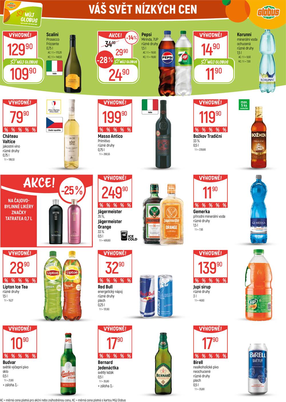 Leták Globus - Akční leták Globus 18.2. - 24.2.2026 - Globus Opava - strana 29