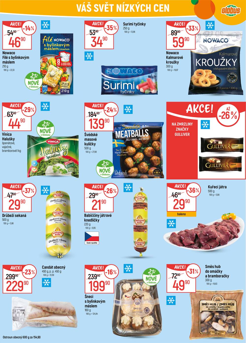 Akční leták Globus 18.2. - 24.2.2026 - Globus Ostrava