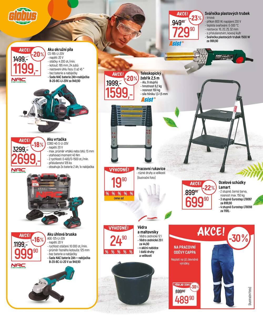 Akční leták Globus 18.2. - 16.3.2026 - Globus Chotíkov u Plzně