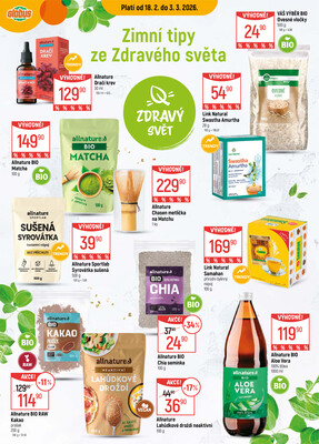 Leták Akční leták Globus 18.2. - 3.3.2026 - Globus Chotíkov u Plzně