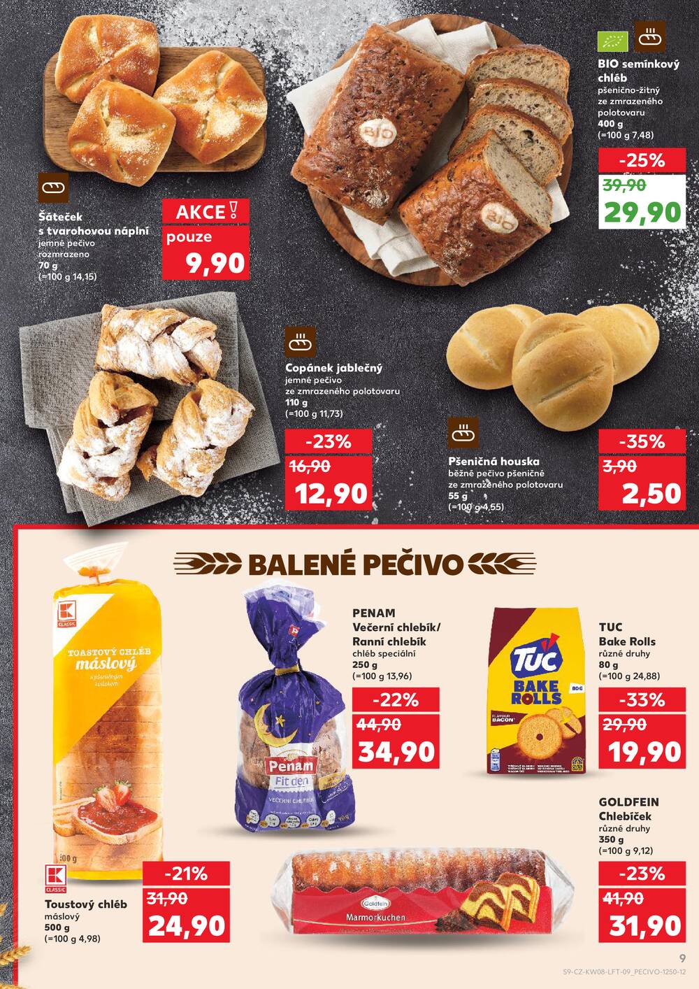 Leták Kaufland - Kaufland 18.2. - 24.2. - Kaufland - Praha - Horní Měcholupy - strana 9