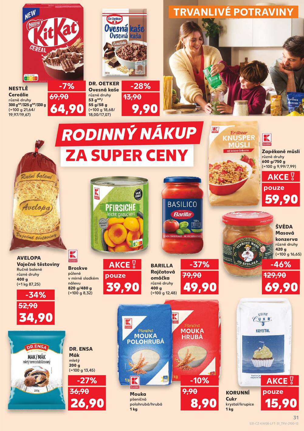 Kaufland 18.2. - 24.2. - Kaufland - Chomutov - Otvice