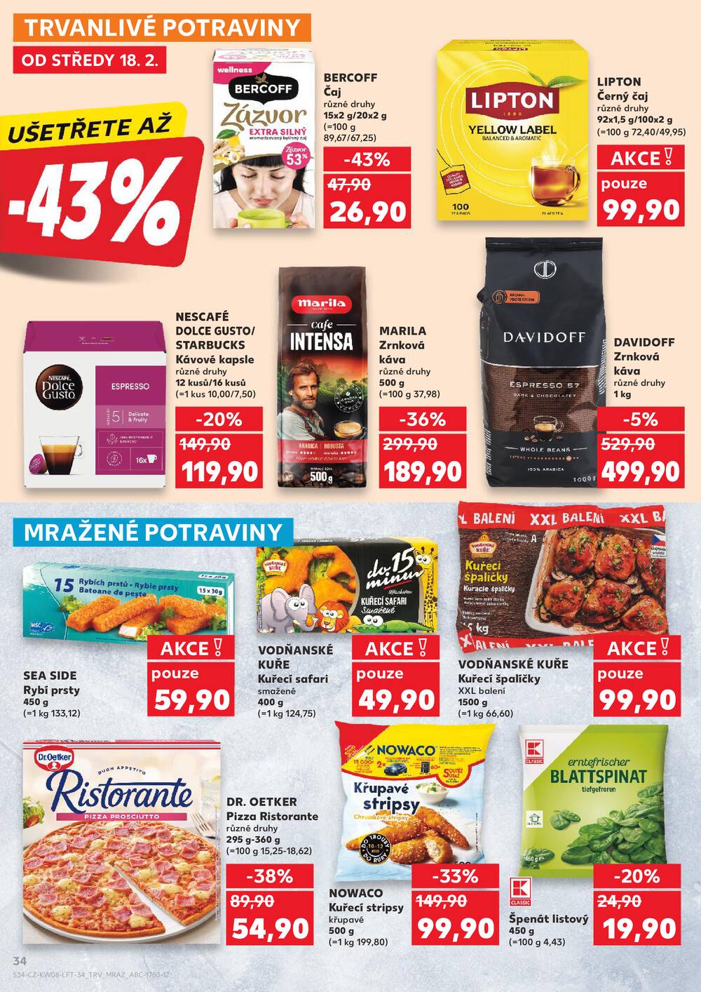Kaufland 18.2. - 24.2. - Kaufland - Pelhřimov