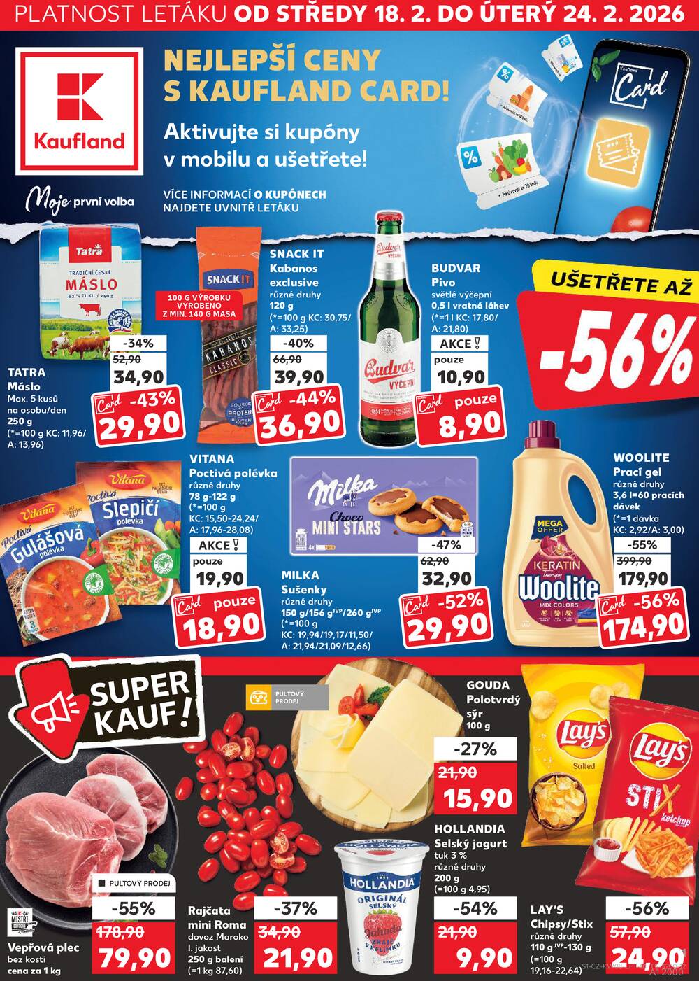 Kaufland 18.2. - 24.2. - Kaufland - Český Těšín