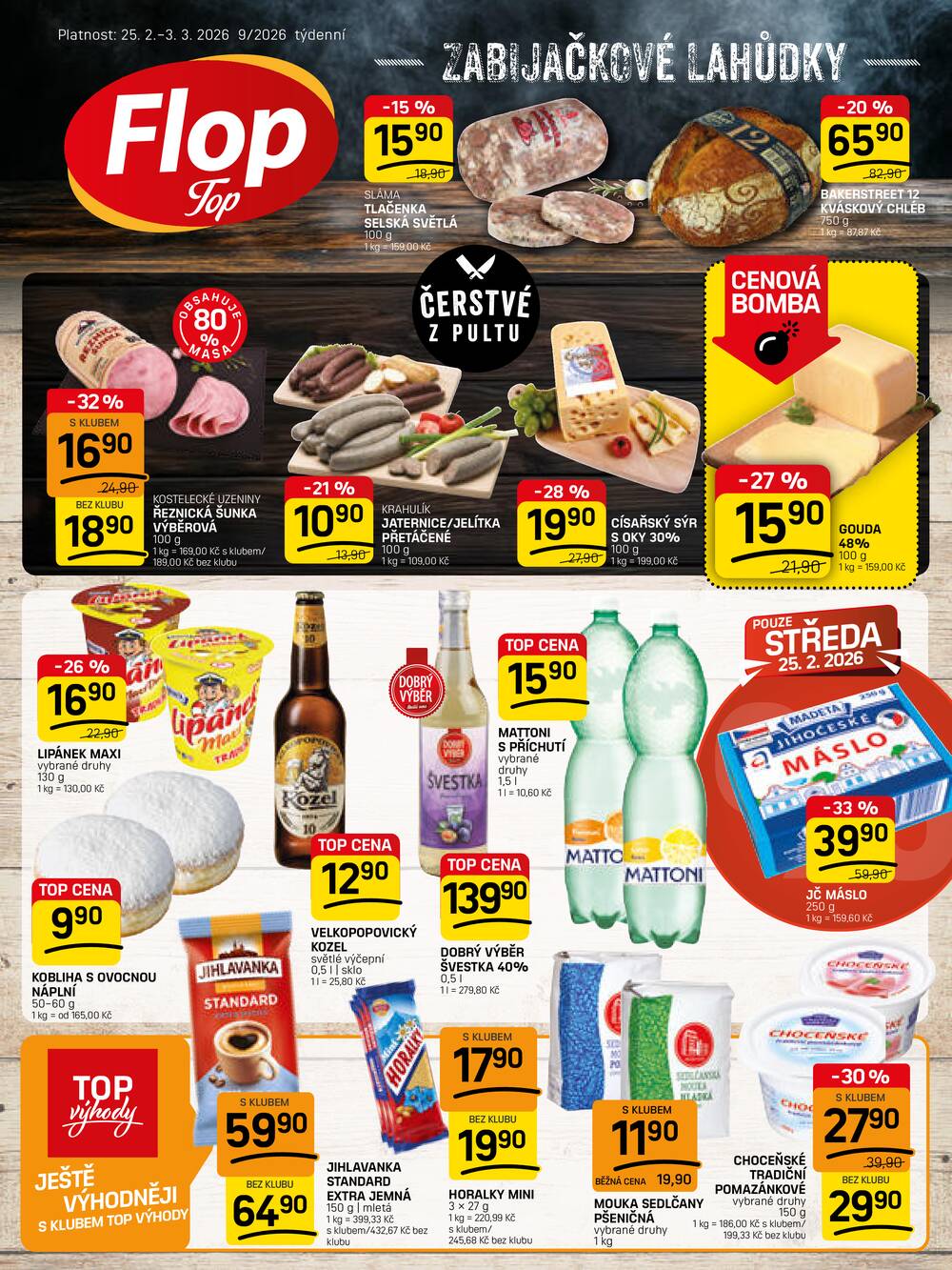 FLOP TOP od 25.2. do 3.3.2026
