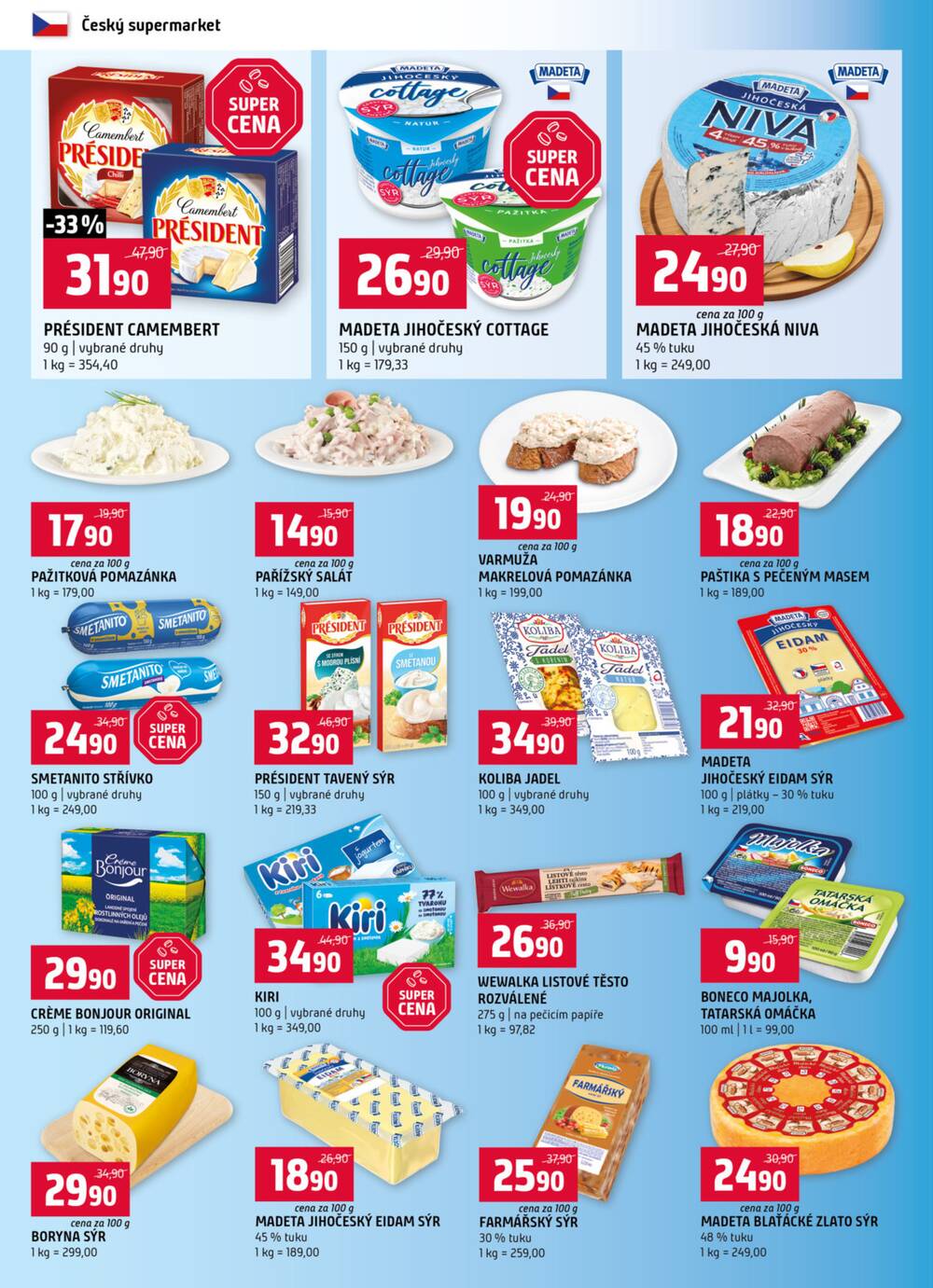 Terno Třeboň, Týn n. Vlt., Bechyně, České Budějovice, Hradec Králové, Olomouc, Borovany od 25.2. do 3.3.2026