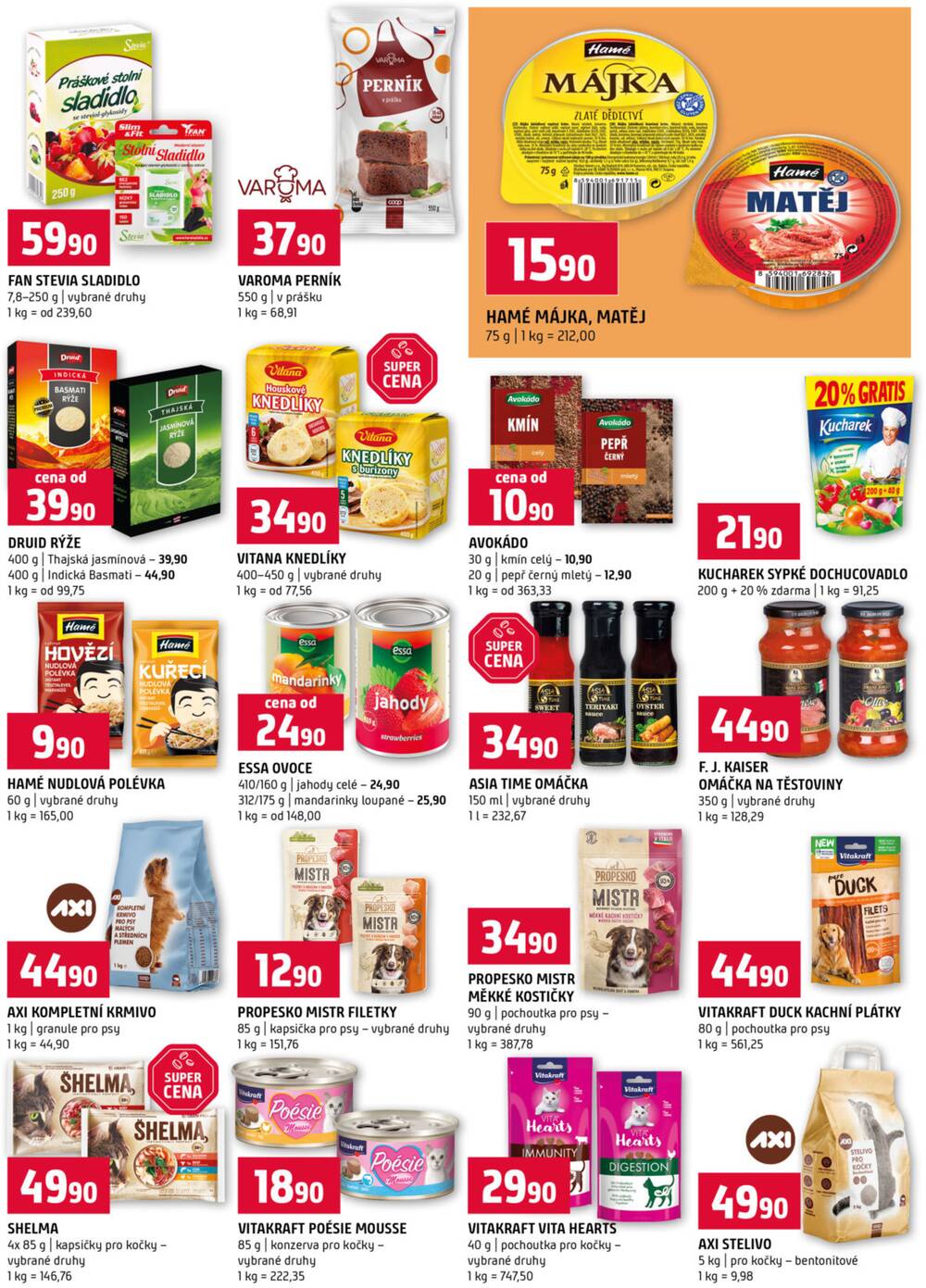 Terno Třeboň, Týn n. Vlt., Bechyně, České Budějovice, Hradec Králové, Olomouc, Borovany od 25.2. do 3.3.2026