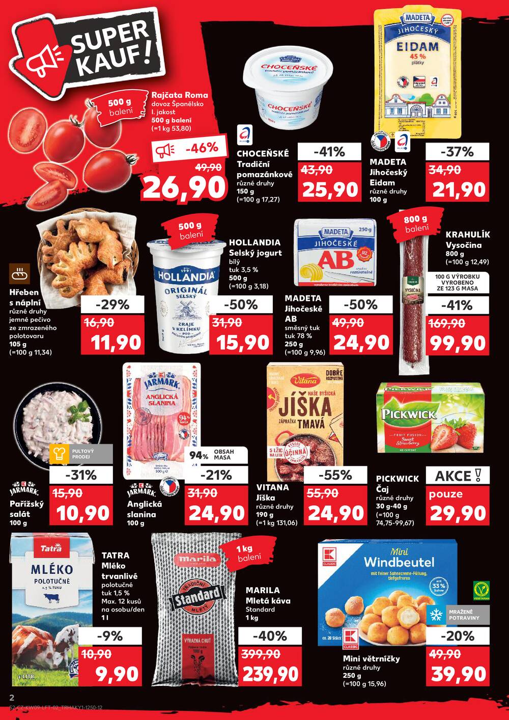 Leták Kaufland - Kaufland 25.2. - 3.3. - Kaufland - Louny - strana 2