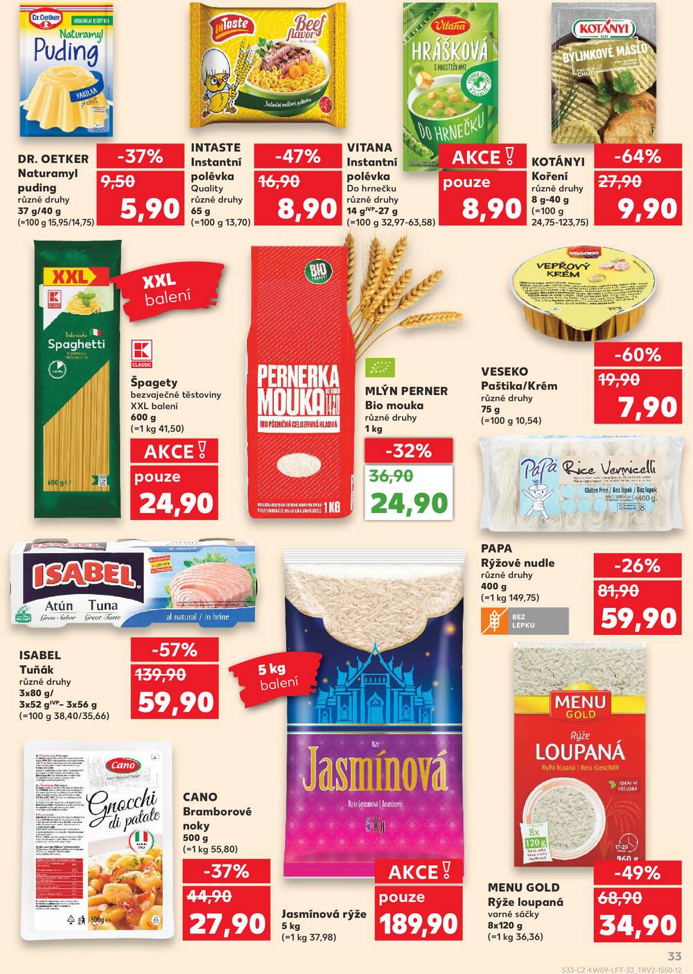 Leták Kaufland - Kaufland 25.2. - 3.3. - Kaufland - Třeboň - strana 33