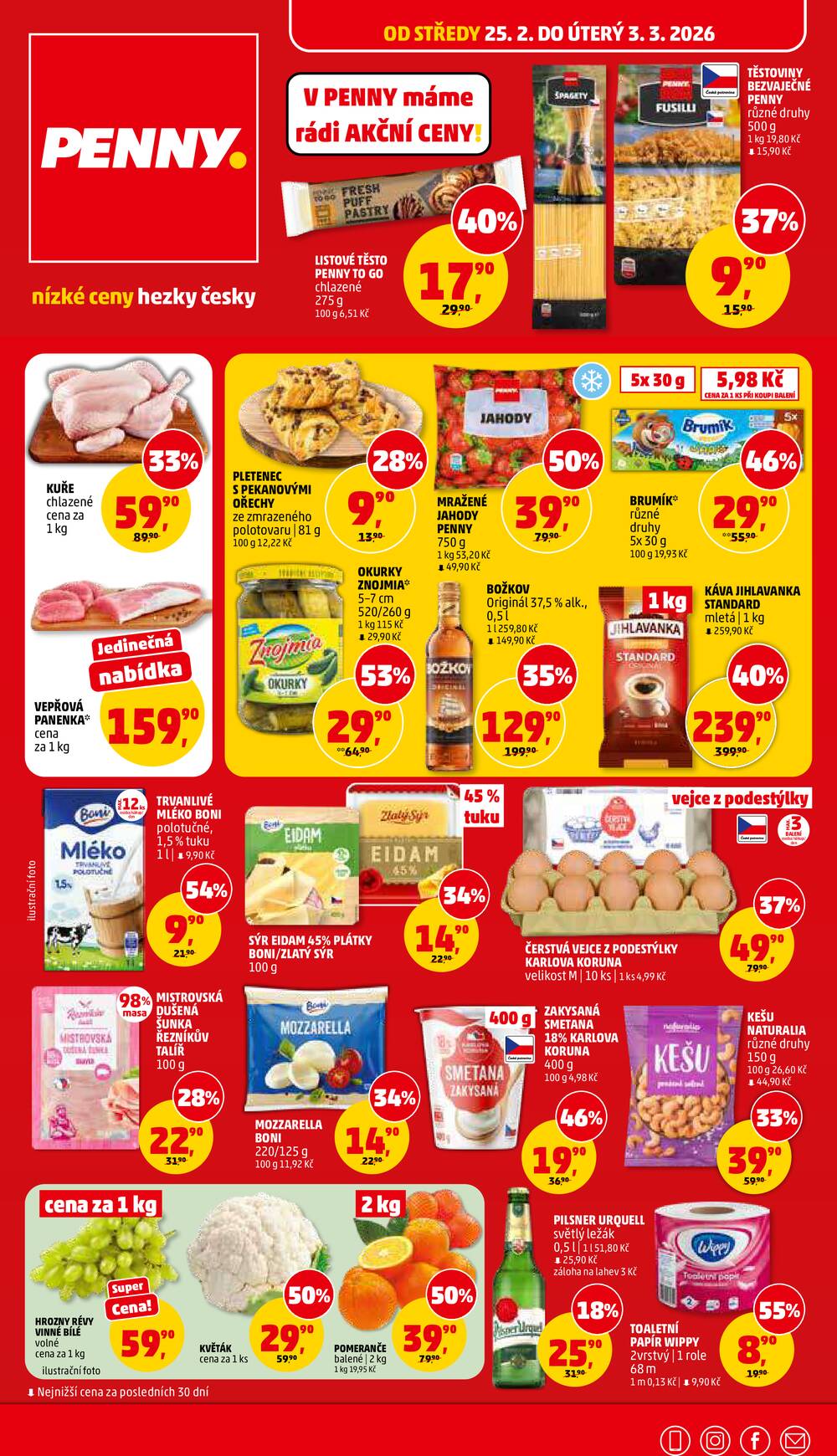 Penny Market od 25.2. do 3.3.2026