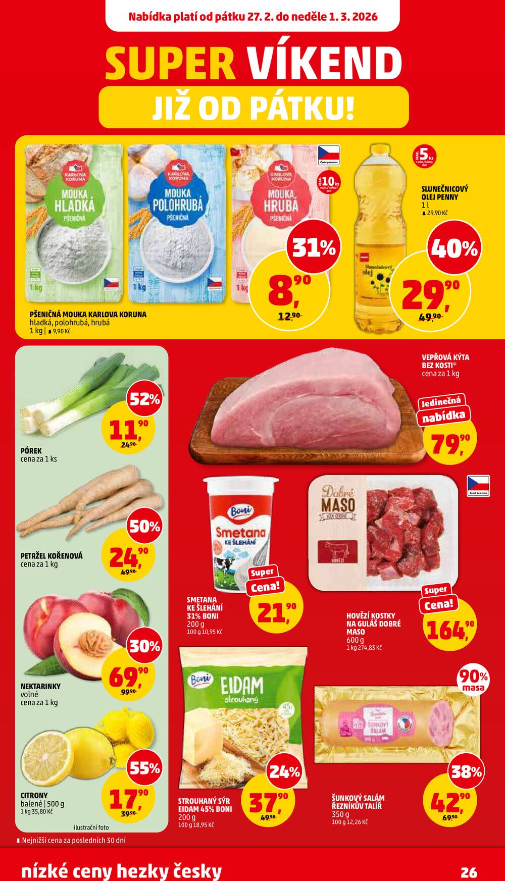 Penny Market od 25.2. do 3.3.2026