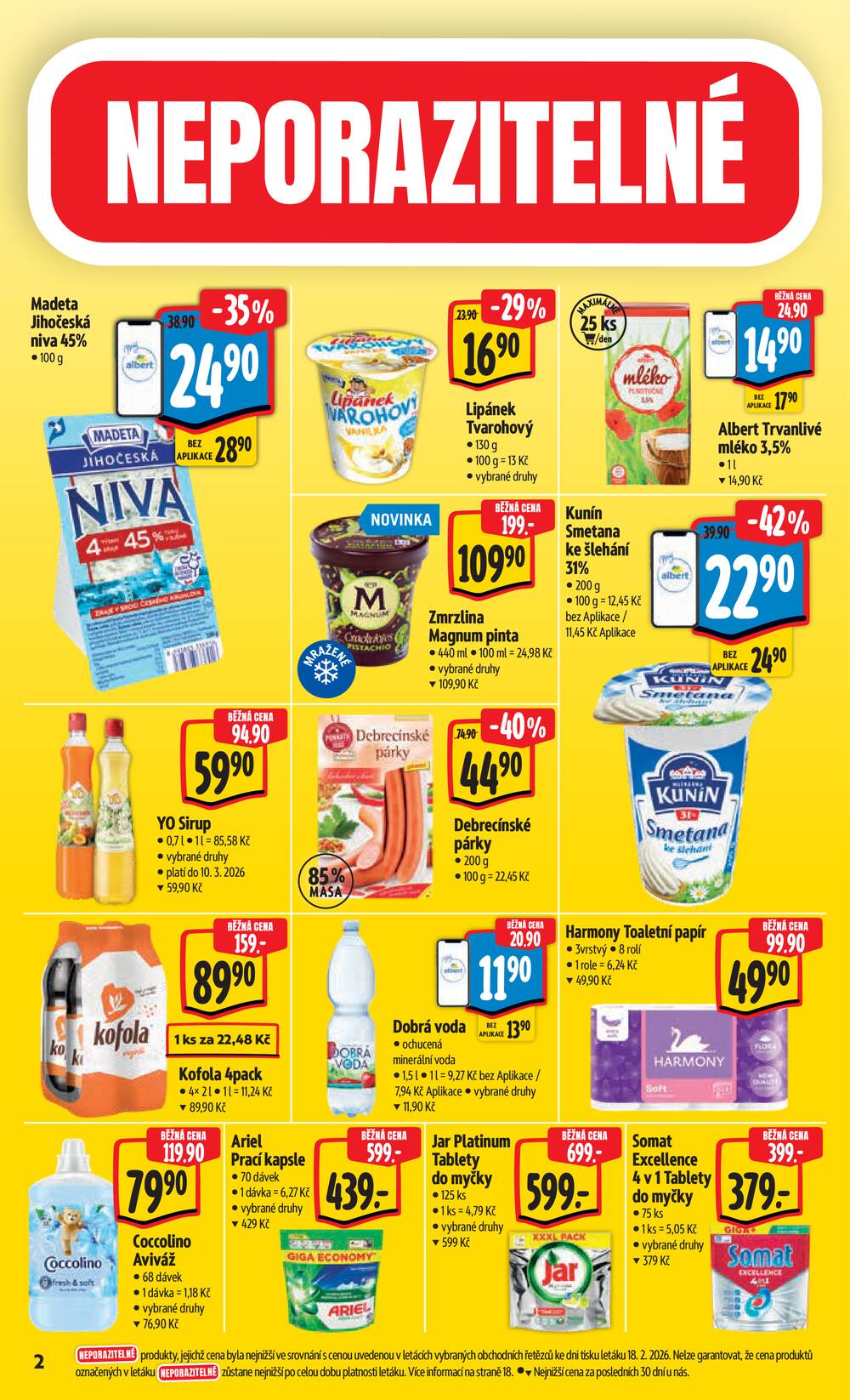 Albert  Hypermarket od 25.2. do 3.3.2026