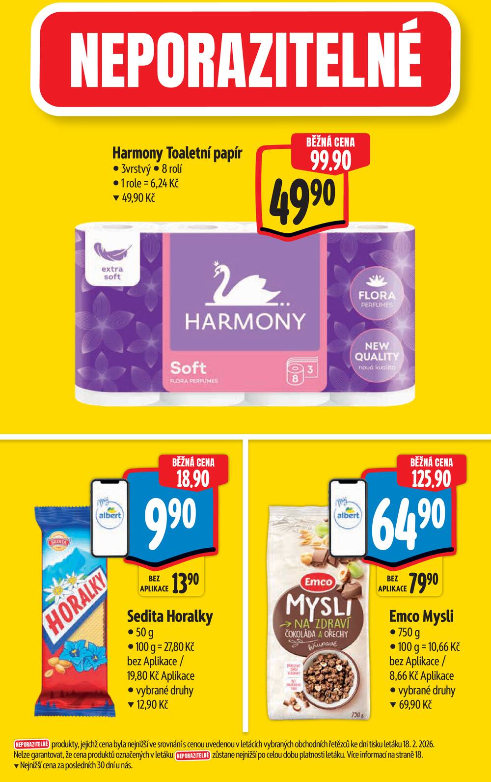 Leták Albert - Albert Hypermarket Jihomoravský od 25.2. do 3.3.2026 - strana 5 Leták Albert - Albert Hypermarket Jihomoravský od 25.2. do 3.3.2026 - strana 5