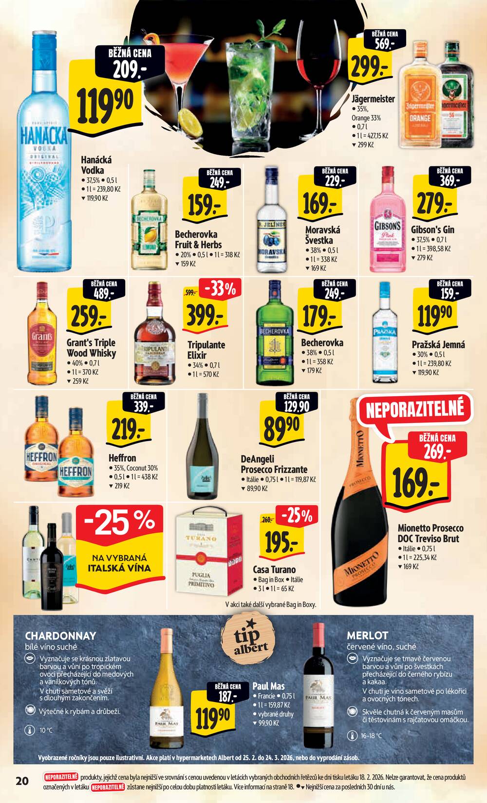 Leták Albert - Albert Hypermarket Jihomoravský od 25.2. do 3.3.2026 - strana 26