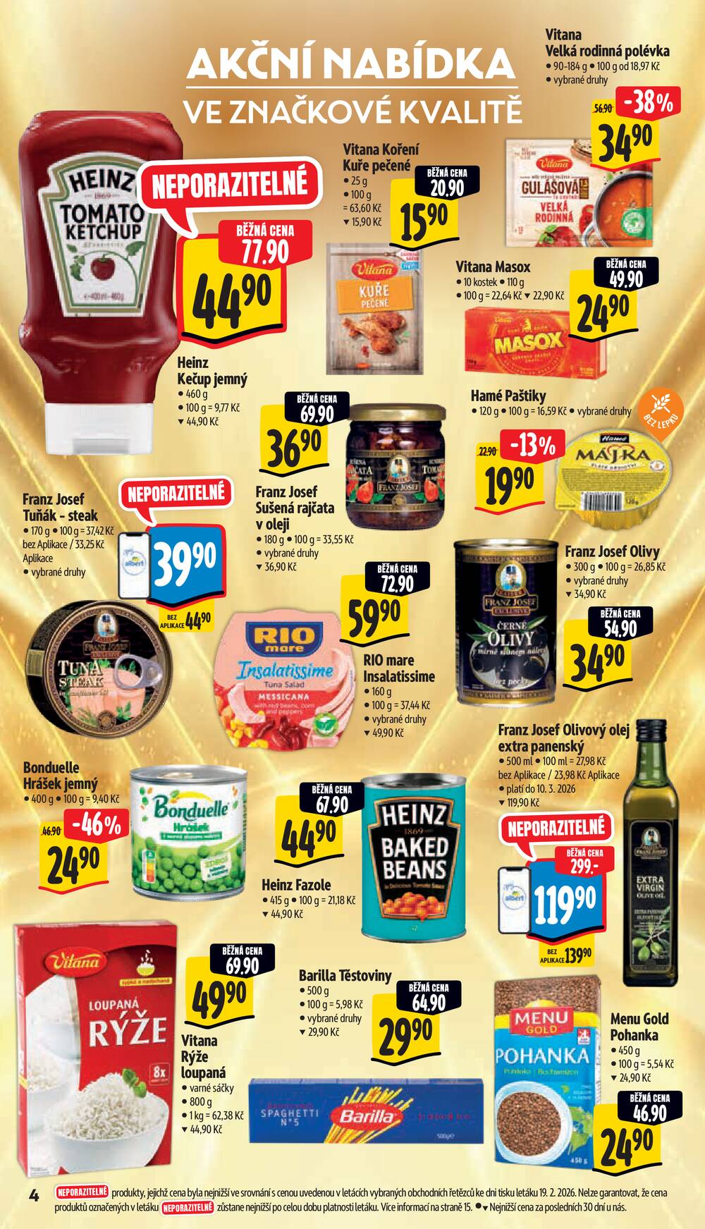 Albert Supermarket od 25.2. do 3.3.2026