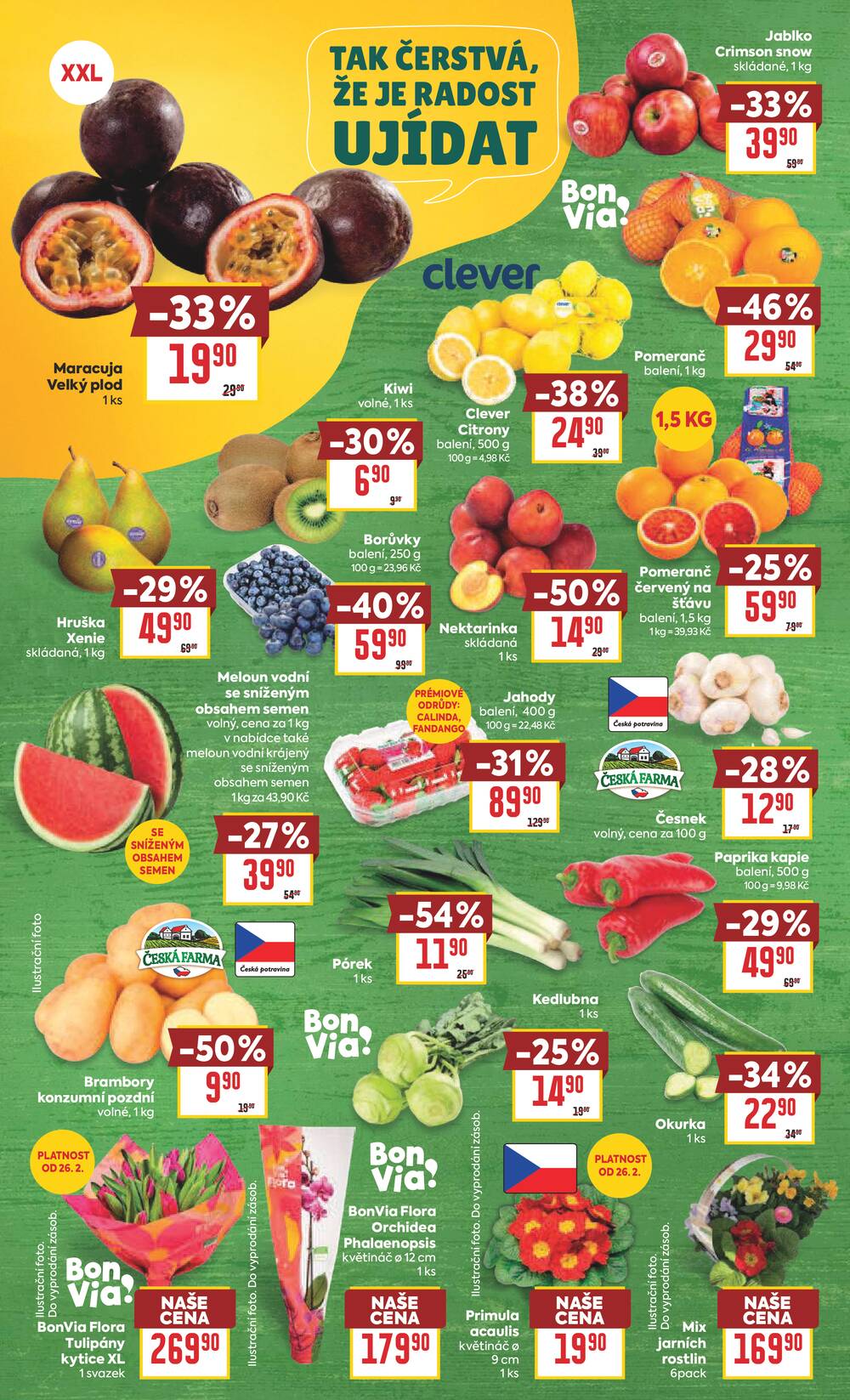 BILLA od 25.2. do 3.3.2026