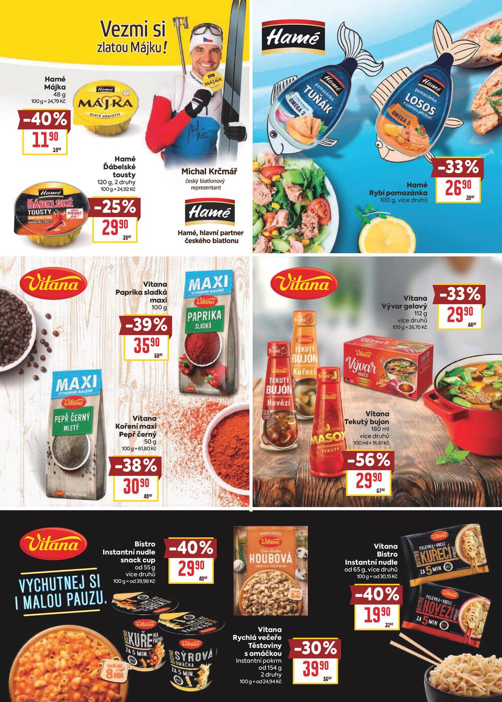 Billa katalog Oblíbené značky od 25.2. do 17.3.2026