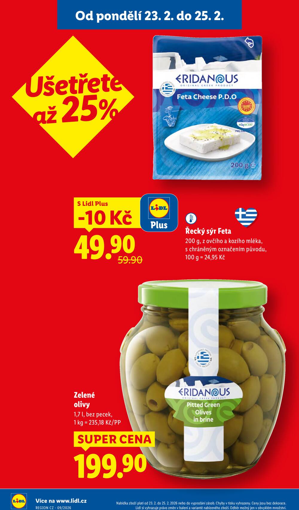 Lidl od 23.2. do 25.2.2026