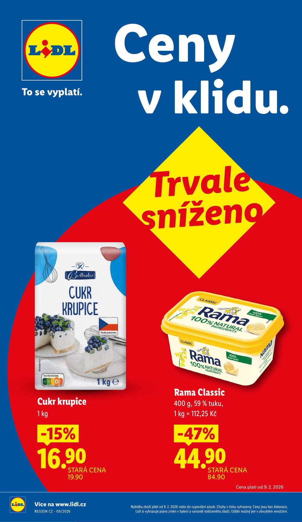 Leták Lidl - Lidl Čtvrtek od 26.2. do 1.3.2026 - strana 9 Leták Lidl - Lidl Čtvrtek od 26.2. do 1.3.2026 - strana 9